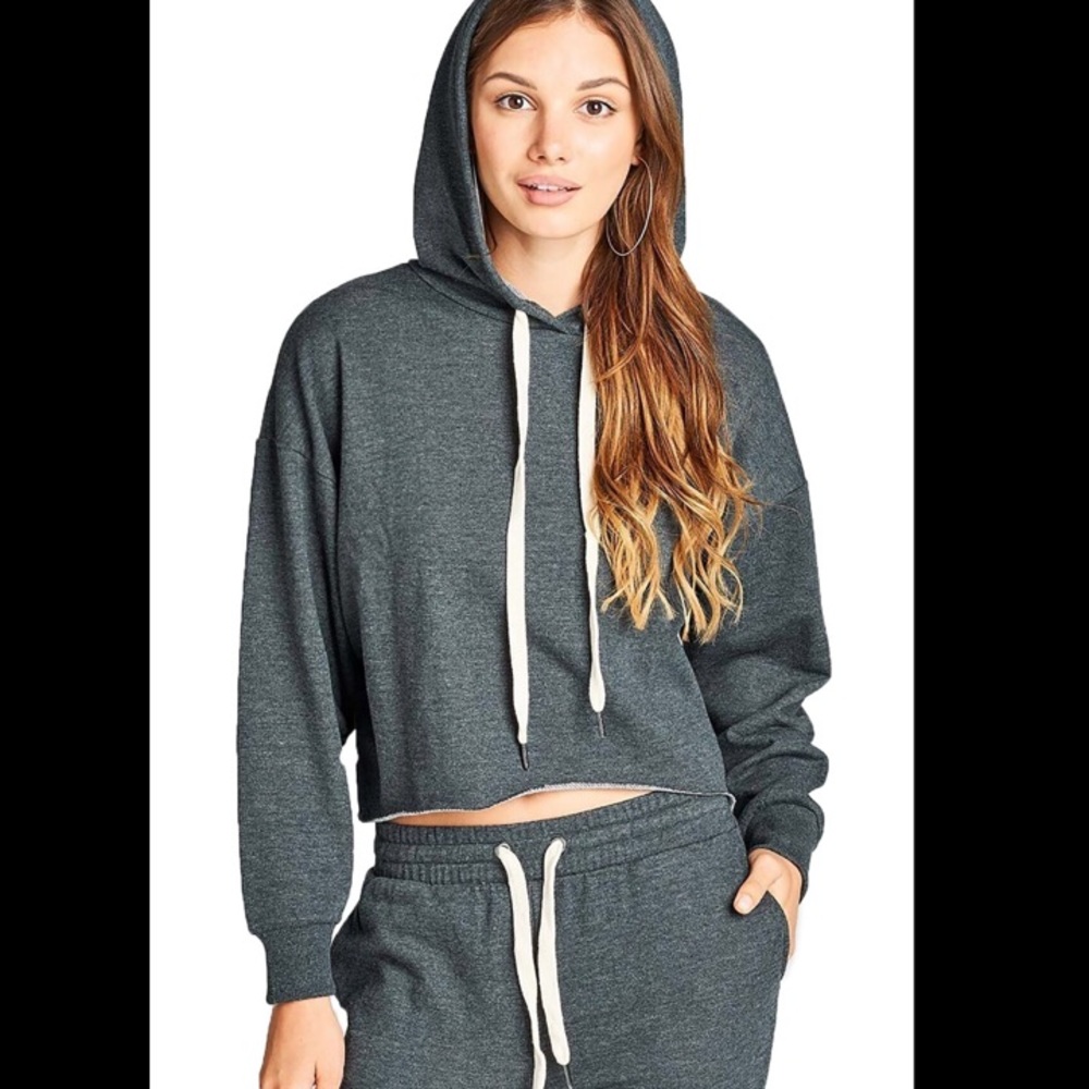 Charcoal grey hoodie - Picture 2 of 2